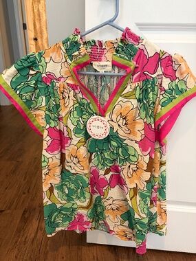 Umgee floral blouse